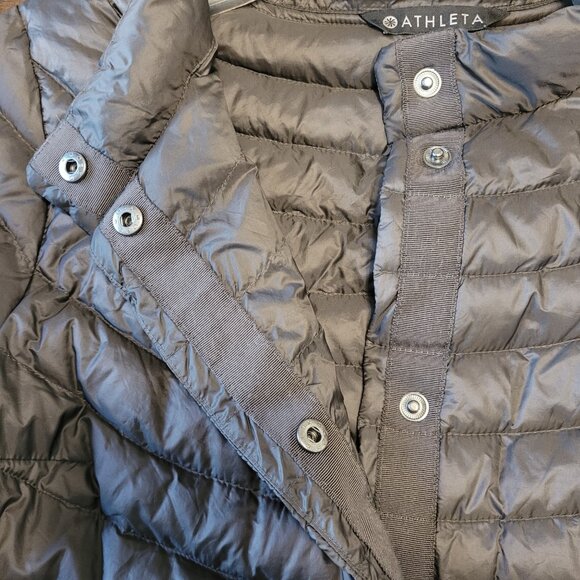 Athleta TALL Downkind Packable Goose Down Puffer Jacket - Picture 6 of 11